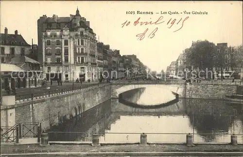 Rennes Les Quai Kat. Rennes