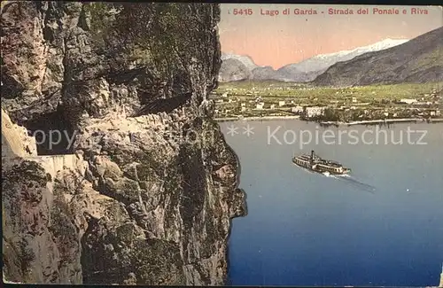 Riva del Garda Strada del Ponale Kat. 