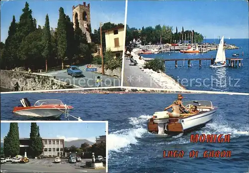 Moniga Lago di Garda Castello Panorama Vista parcial