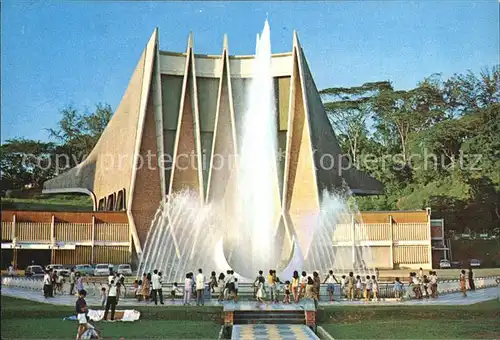 Singapore National Theatre and Water Fountain Kat. Singapore