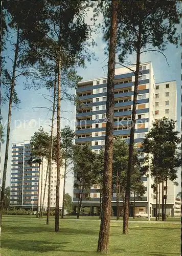 Erlangen Hochhaeuser Friedr. Bauer Strasse Kat. Erlangen