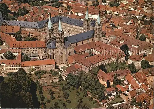Bamberg Bamberg Dom Luftansicht Kat. Bamberg