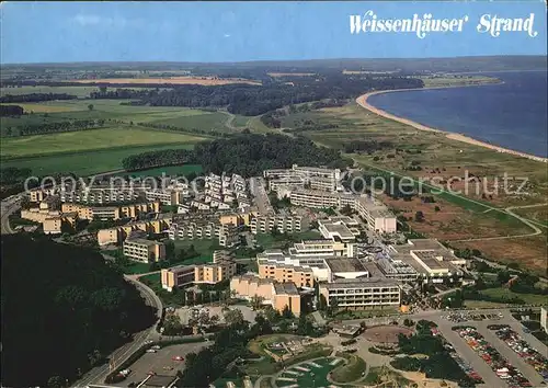 Weissenhaeuser Strand Fliegeraufnahme Kat. Wangels