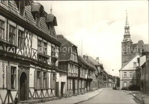 Tangermuende Kirchstrasse  Kat. Tangermuende