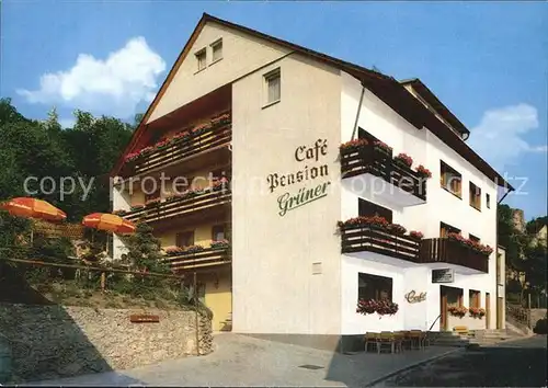 Obertrubach Cafe Gruener  Kat. Obertrubach