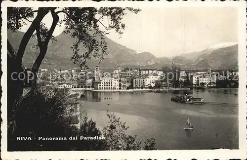 Riva del Garda Panorama dal Paradiso Kat. 