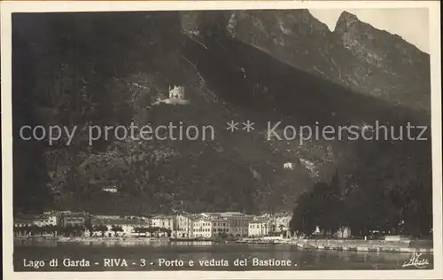 Riva del Garda Porto e venduta del Bastione Kat. 