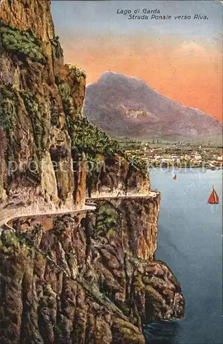 Riva del Garda Strada Ponale Kat. 