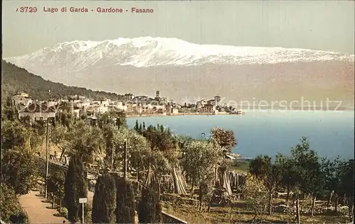 Gardone Riviera Lago di Garda Riviera Fasano Kat. Italien