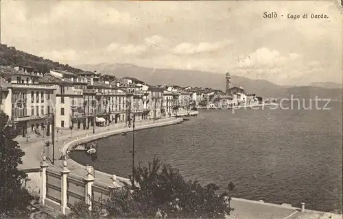 Salo Lago di Garda Teilansicht  Kat. 