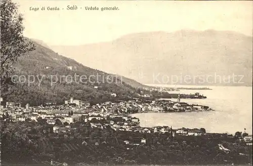 Salo Lago di Garda Panorama  Kat. 