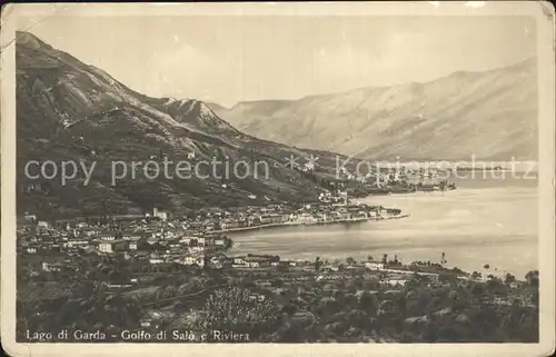 Salo Lago di Garda Panorama  Kat. 