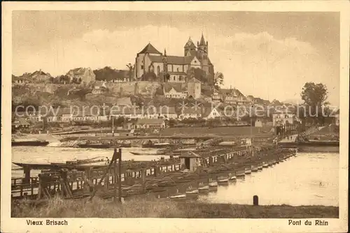 Vieux Brisach Pont du Rhin Rheinbruecke Muenster