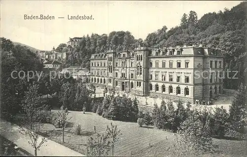 Baden Baden Landesbad Kat. Baden Baden