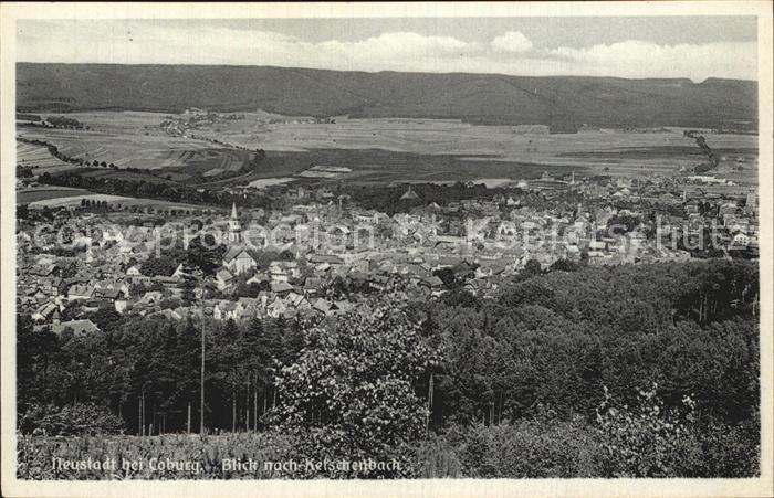 Neustadt Coburg Panorama Blick Nach Ketschenbach Kat. Neustadt B.Coburg ...