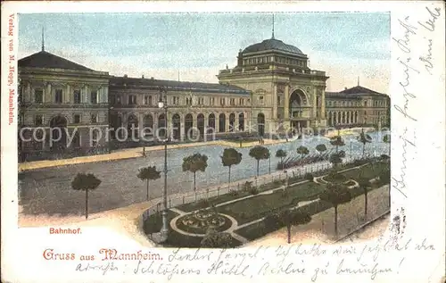 Mannheim Bahnhof Kat. Mannheim