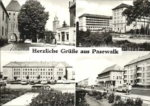 Pasewalk Mecklenburg Vorpommern Prenzlauer Tor Krankenhaus Ernst Thaelmann Strasse Kat. Pasewalk