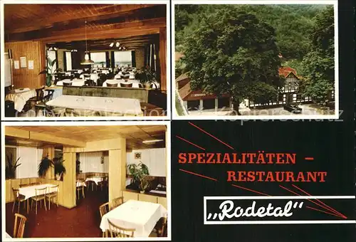 Noerten Hardenberg Spezialitaeten Restaurant Rodetal Gastraeume Kat. Noerten Hardenberg
