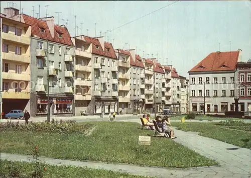 Prudnik Fragment Rynku Kat. Neustadt Oberschlesien