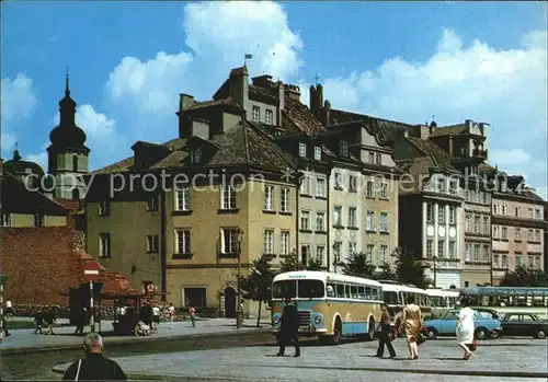 Warszawa Plac Zamkowy Kat. Warschau Polen