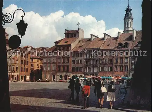 Warszawa Ranek Starego Miasta Kat. Warschau Polen