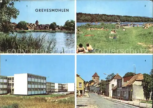 Grevesmuehlen Vielbecker See Ploggensee August Bebel Strasse Kat. Grevesmuehlen