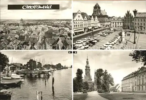 Greifswald Platz der Freundschaft Hafen Rubenow Platz