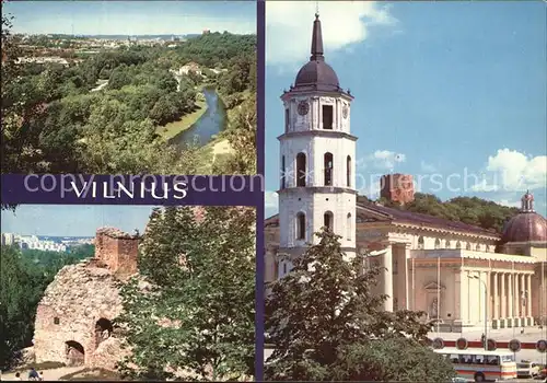 Vilnius Kathedrale Burgruine  Kat. Vilnius
