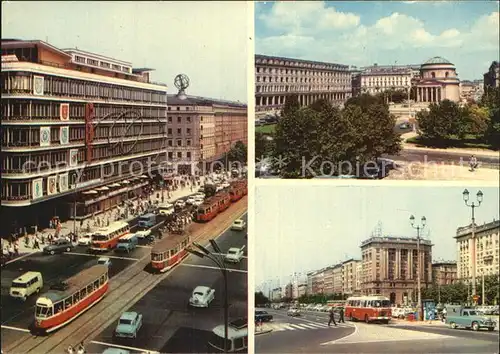 Warszawa Stadtansichten  Kat. Warschau Polen