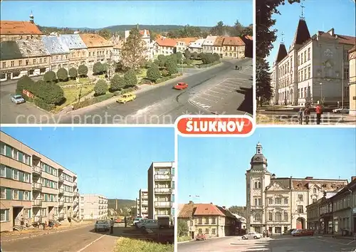 Sluknov Stadtansichten  Kat. Schluckenau