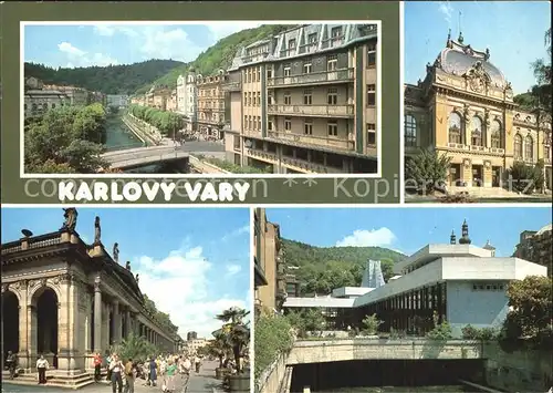 Karlovy Vary Gagarin Kolonaden  Kat. Karlovy Vary Karlsbad