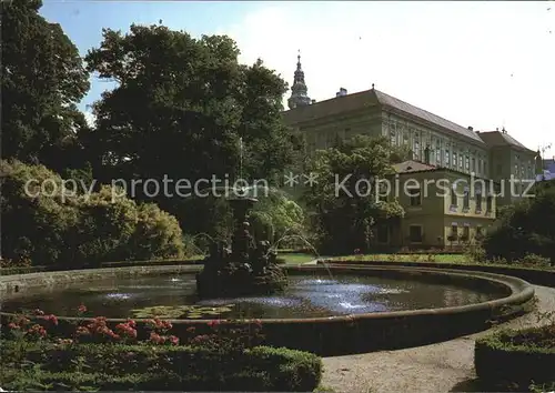 Kromeriz Springbrunnen Schloss  Kat. Kremsier