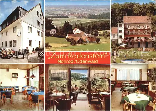 Nonrod Gasthaus Zum Rodenstein  Kat. Fischbachtal