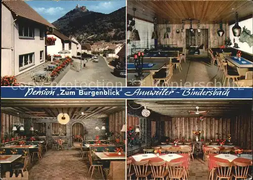 Bindersbach Pension Zum Burgenblick  Kat. Annweiler am Trifels
