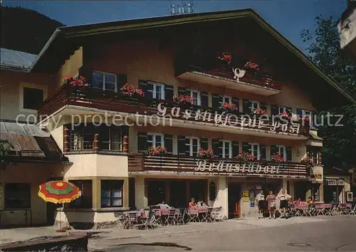 Bayrischzell Gasthof zur Post  Kat. Bayrischzell