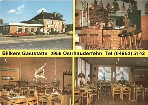 Ostrhauderfehn Billkers Gaststaette  Kat. Ostrhauderfehn