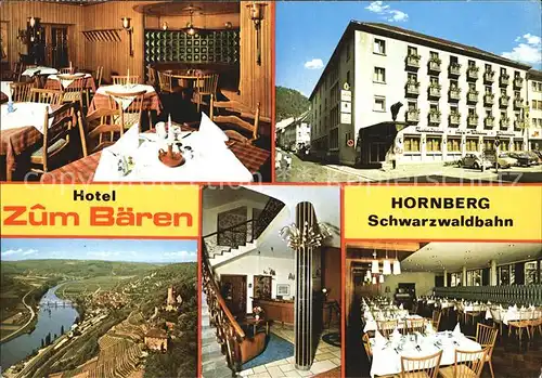 Hornberg Schwarzwald Hotel Zum Baeren Kat. Hornberg