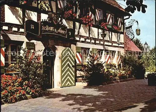 Nuernberg Gasthaus Rottner  Kat. Nuernberg