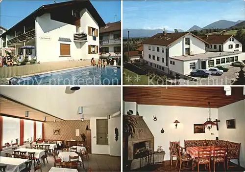 Bad Feilnbach Haus Hammerschmidt Pool Gastraum Kaminzimmer Kat. Bad Feilnbach