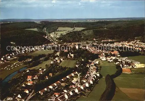 Pappenheim Mittelfranken Fliegeraufnahme Kat. Pappenheim