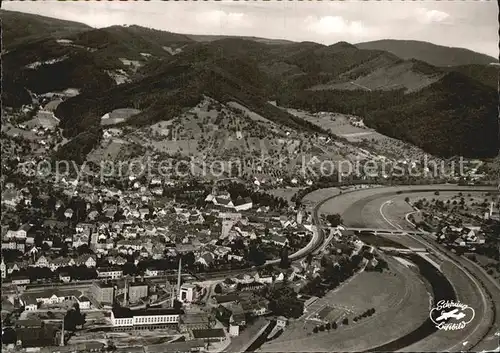 Gengenbach Fliegeraufnahme Kat. Gengenbach Schwarzwald