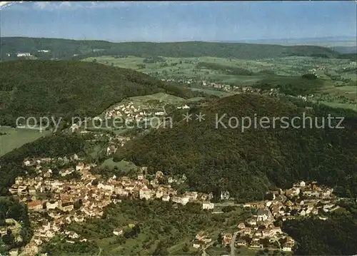 Lindenfels Odenwald Fliegeraufnahme Kat. Lindenfels