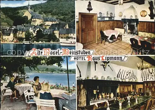 Beilstein Mosel Hotel Haus Lipmann  Kat. Beilstein