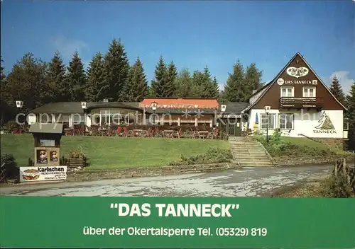 Okertalsperre Hotel Das Tanneck Kat. Goslar