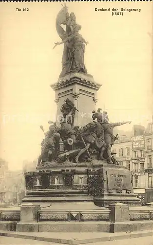 St Quentin Aisne Denkmal der Belagerung Kat. Saint Quentin