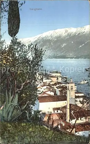 Gargnano Lago di Garda Panorama  Kat. Italien