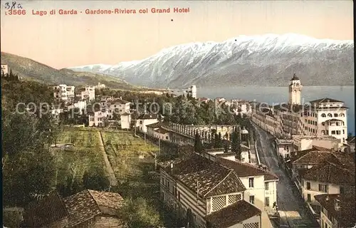Gardone Riviera Lago di Garda Grand Hotel Kat. Italien