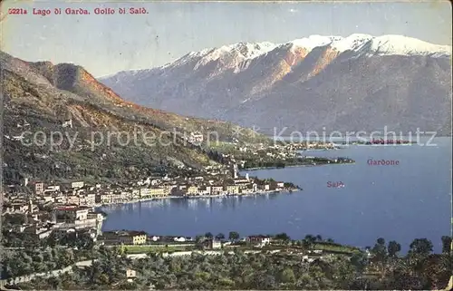 Salo Lago di Garda Garrdone Maderno Kat. 