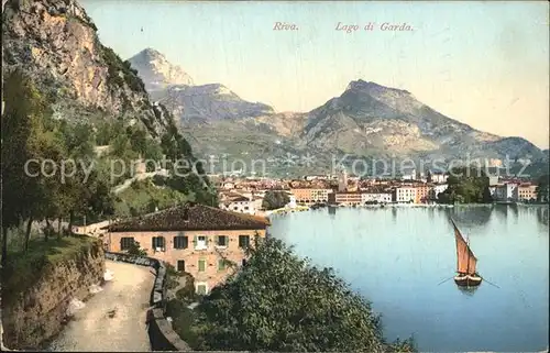 Riva del Garda Teilansicht  Kat. 