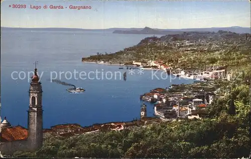 Gargnano Lago di Garda Panorama  Kat. Italien